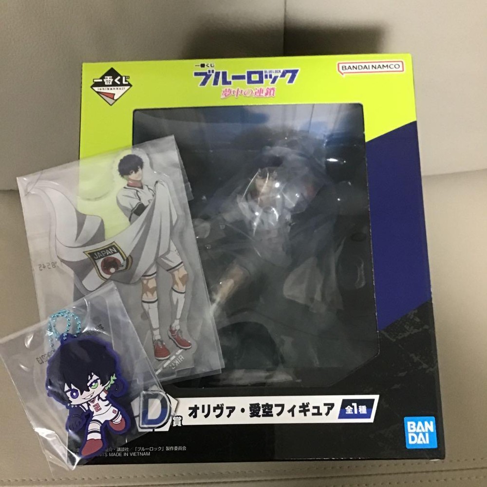 Blue Lock Ichiban Kuji Aiku Oliver Figure Acrylic stand Rubber set 77