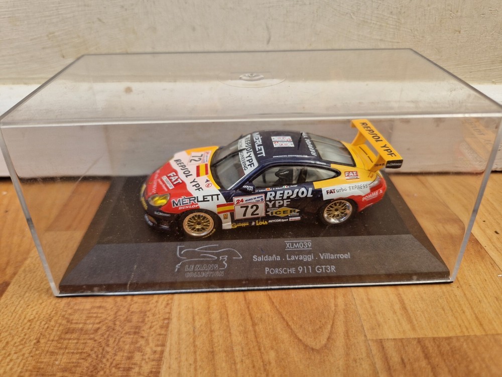 ONYX 1/43 CLASSIC PORSCHE 911 GT3R LE MANS SALDANA #72 CAR XLM039