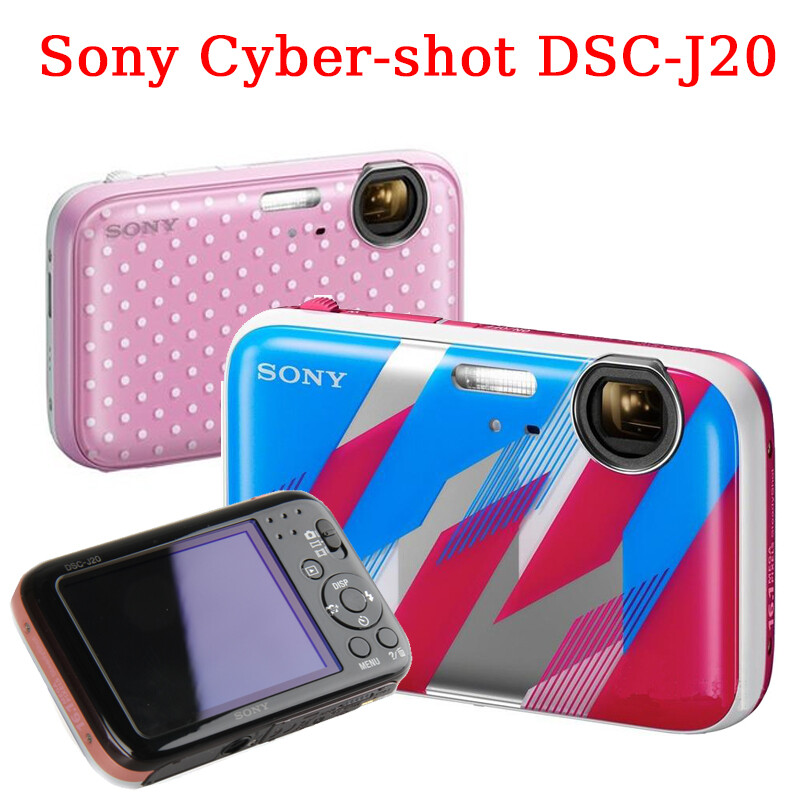 Sony Cyber-shot DSC-J20 16MP 4x Zoom Digital Camera in Pink or Blue