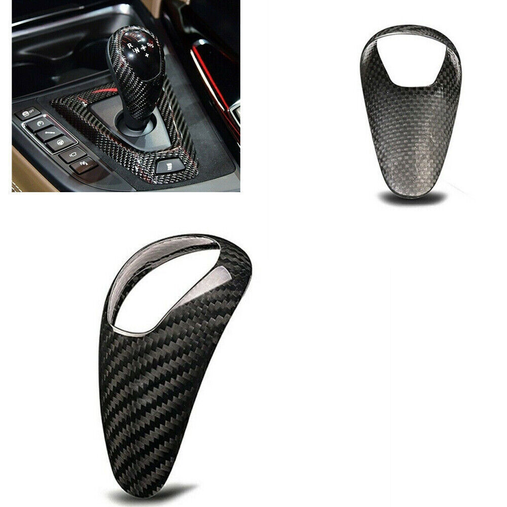 Carbon Gear Shift Knob Trim Cover LHD For BMW F87 M2 F80 M3 F82 M4 M5 M6 X5M