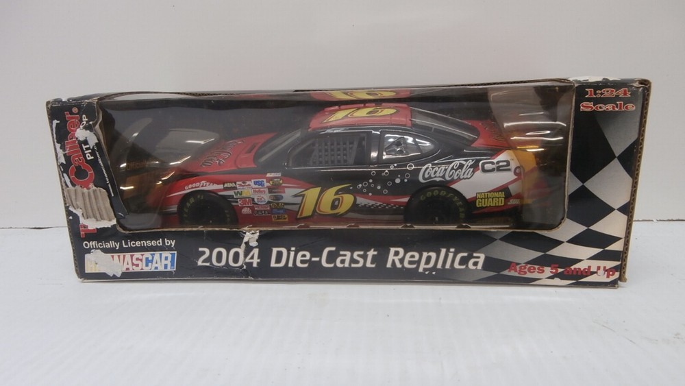 Team Caliber Pit Stop 2004 Die Cast Replica #16 Coca Cola C2 Nation Guard