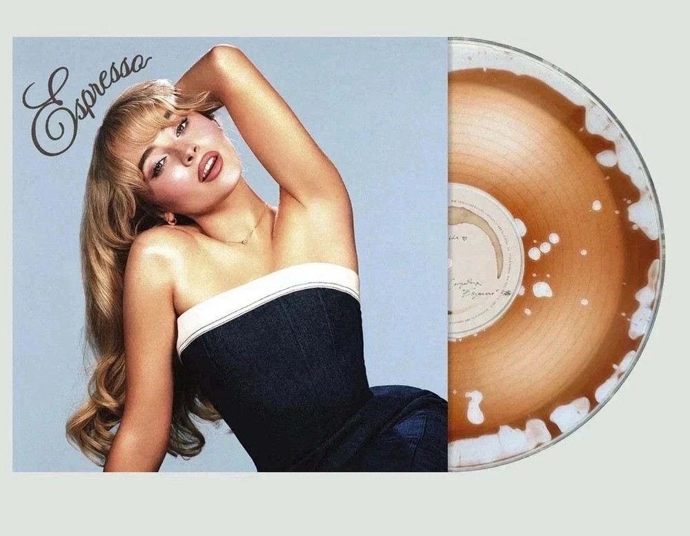 Espresso Liquid Filled Vinyl - Blood Records - Sabrina Carpenter PRESALE 🔥🔥