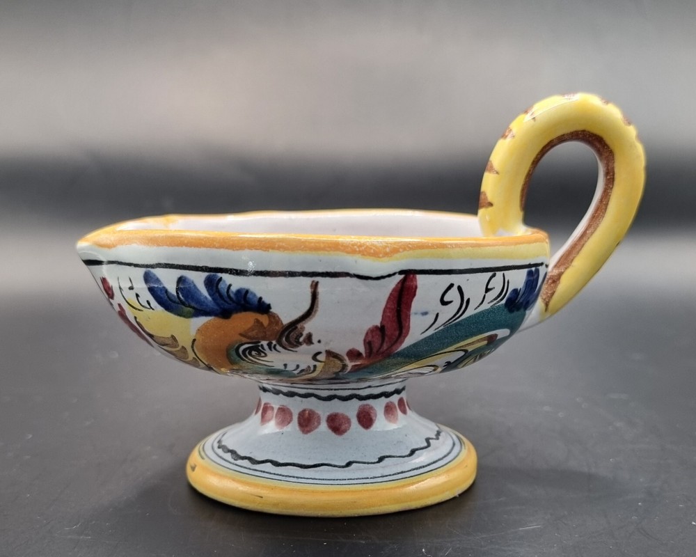 Majolica Candle Holder