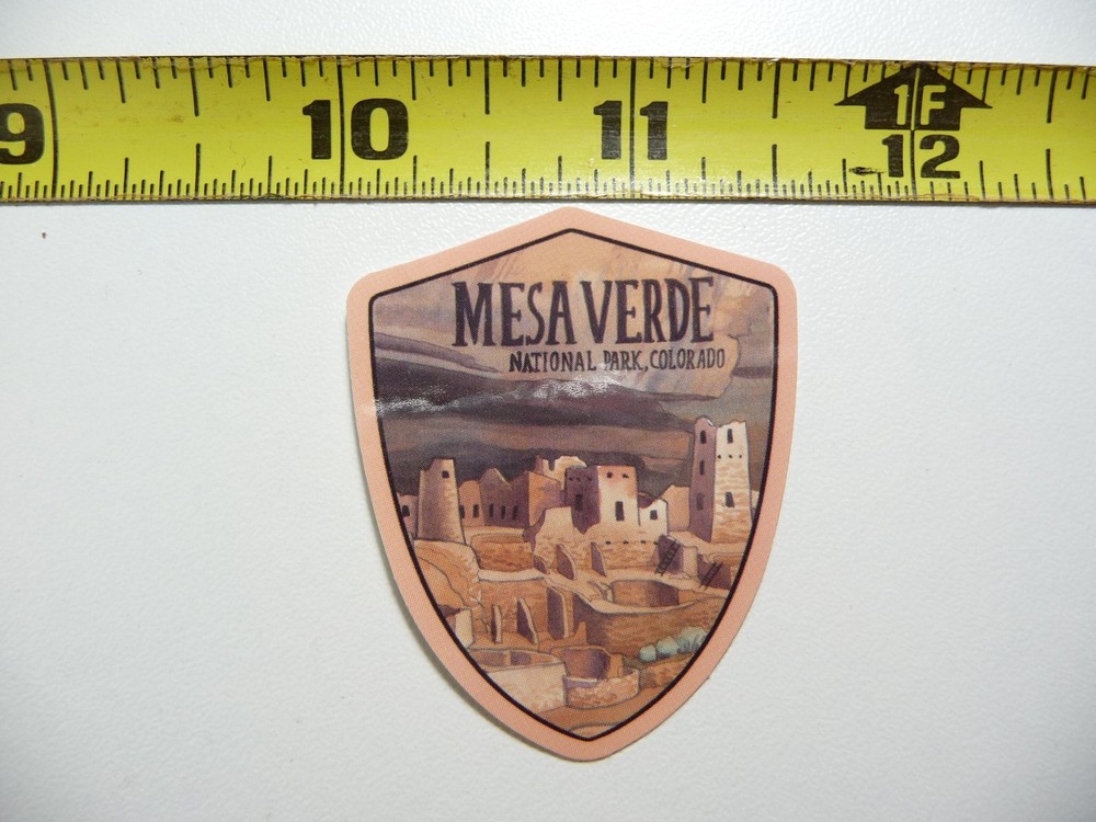 MESA VERDE NATIONAL PARK DECAL STICKER NPS SYSTEM GLOSSY VACATION