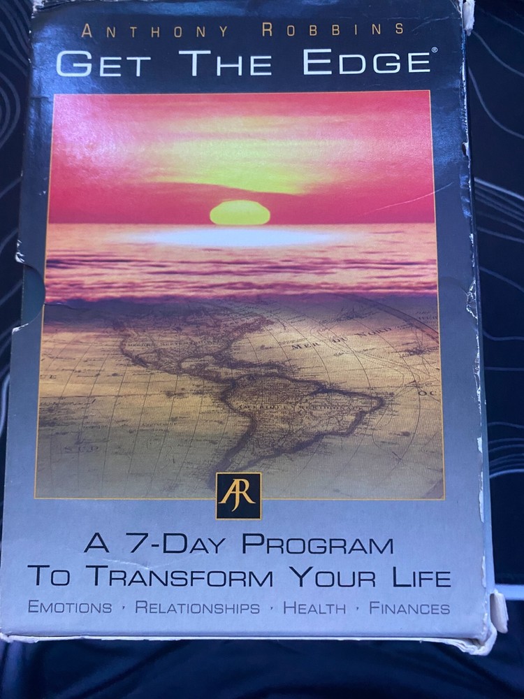 Anthony Robbins Get The Edge 7 Day Program to Transform Your Life -10 CDs