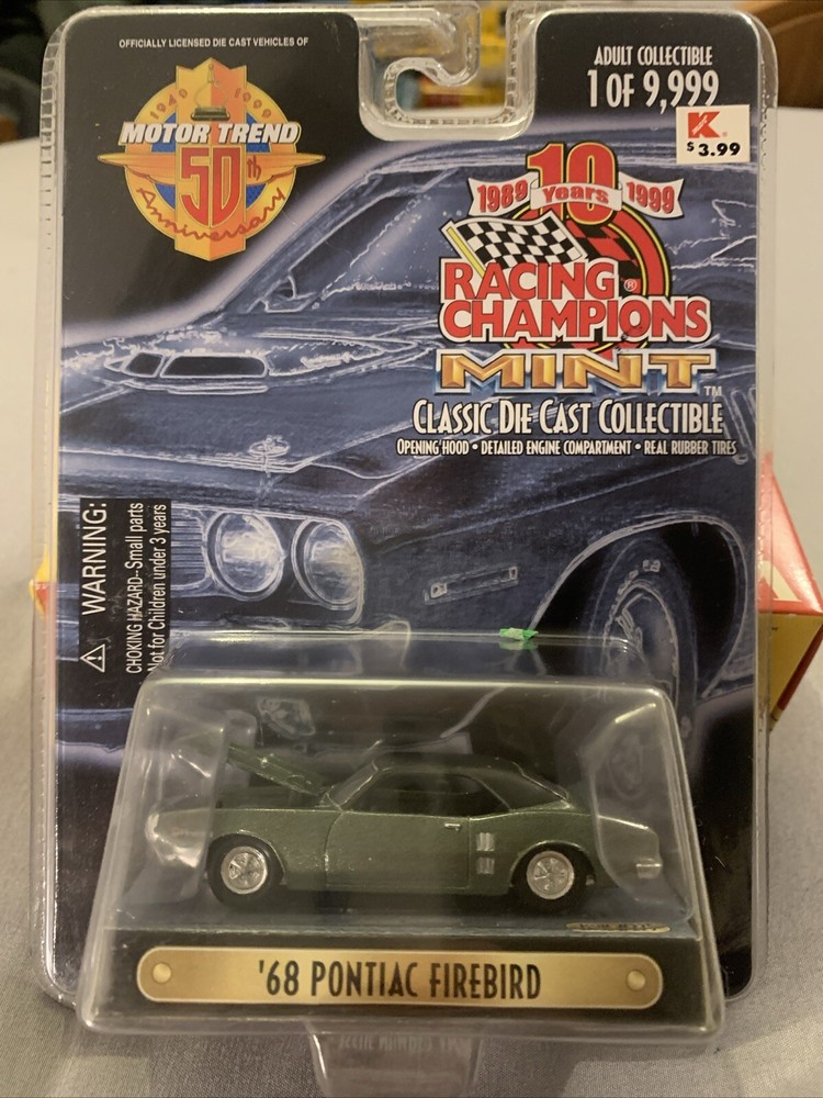 Racing Champions Mint 1:64 Scale 1968 Pontiac Firebird 1 of 9,999 Diecast