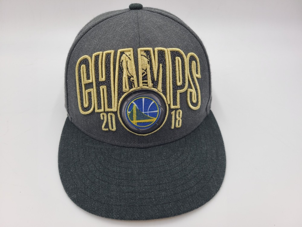 Golden State Warriors 2018 NBA Finals Champions New Era 9Fifty Snapback Hat Cap