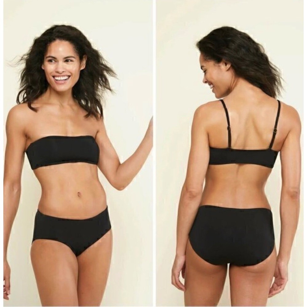 Andie Swim The Rio Top Women Size M Black Bikini Top NWT