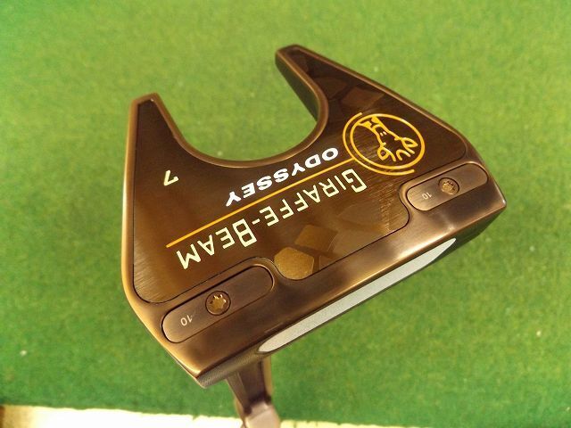 Odyssey Giraffe-Beam 7 34 Inch Stroke Lab SL90 Putter with Headcover  