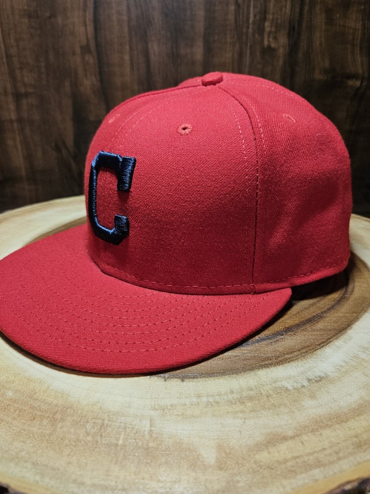 Cleveland Indians New Era 59Fifty On Field Fitted Hat Cap Size 7 5/8 MLB