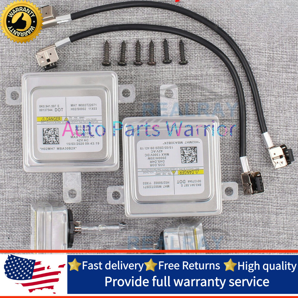 For Audi VW Xenon Ballast & D3S Bulb HID Light Control Unit Module 8K0.941.597 E