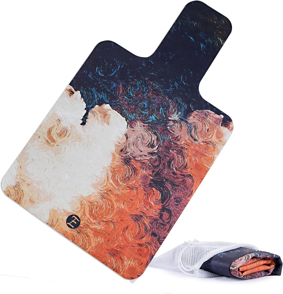 Non Slip Pilates Reformer Mat Towel With Shoulder Support