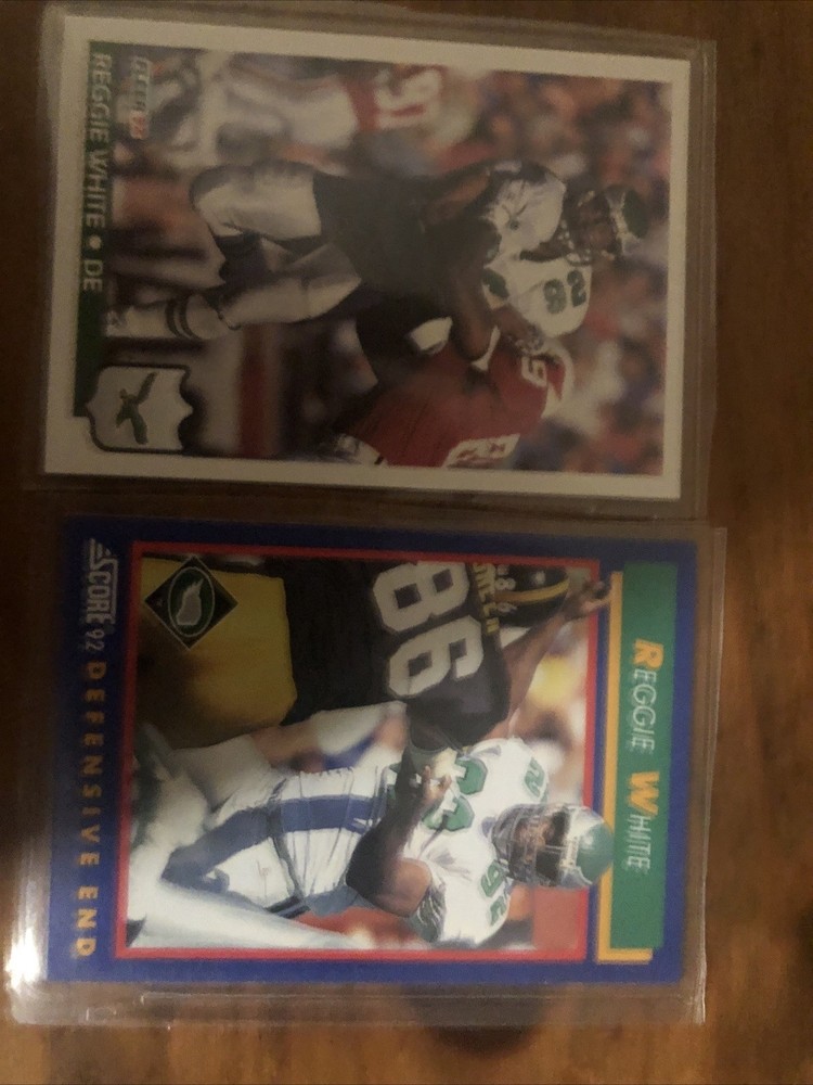 Lot Of 2 Reggie White Football Card