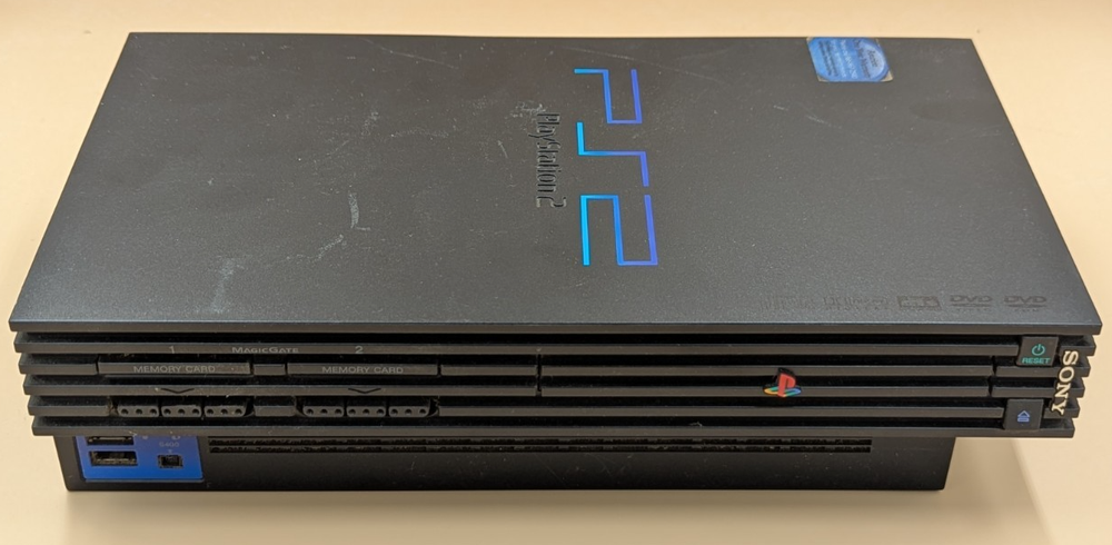 Sony PS2 Bundle SCPH 30001 with AV Power Cord Controller and 26 Games