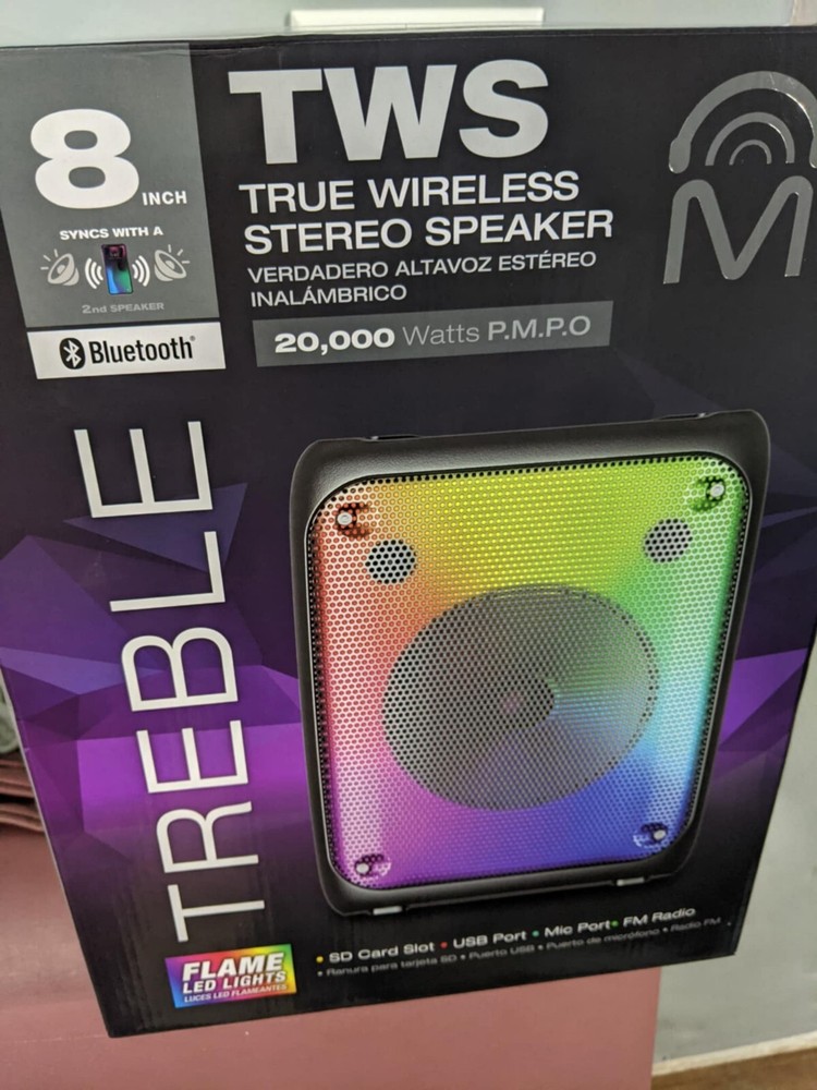 Portable Bluetooth Speaker with Woofer Bass Sound System 20000W for Party