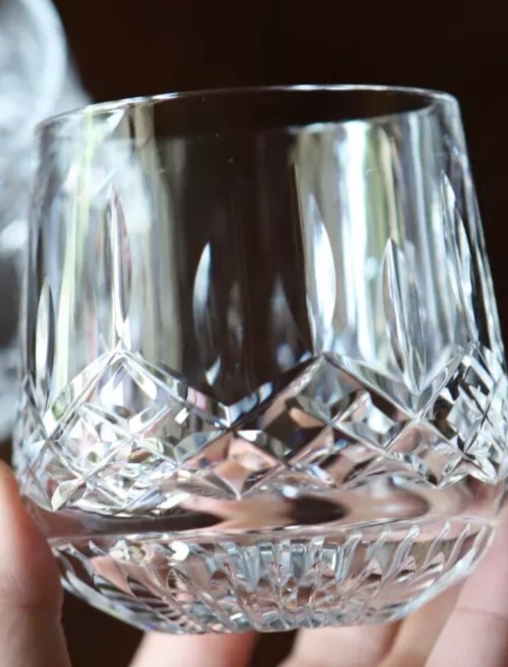 Waterford Crystal Lismore Roly Poly Tumbler Mint Condition Stunning