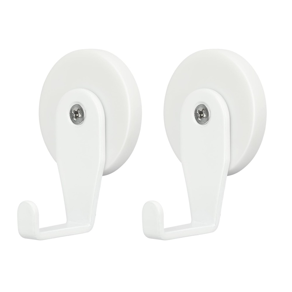 Heavy Duty Magnetic Wreath Hanger 2 Pack for Metal Doors and Holiday Decor