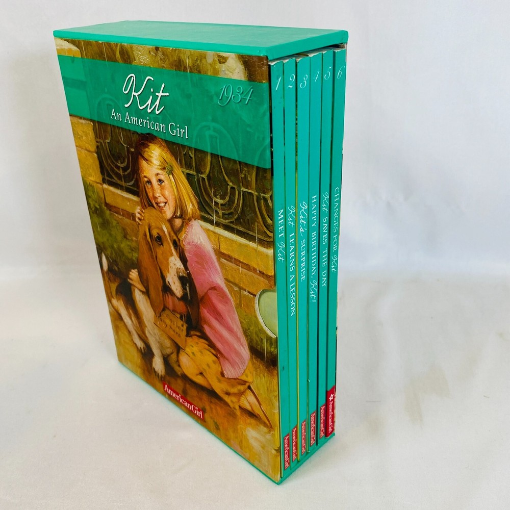 American Girl Doll Kit Kittredge 6-Book Complete Boxed Set Paperback Collection