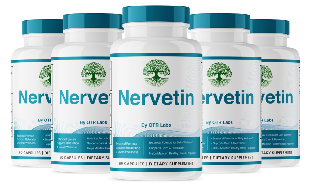 Nervetin Neuropathy Supplements, Official Nerve tin Advanced Nerve (5 Pack)