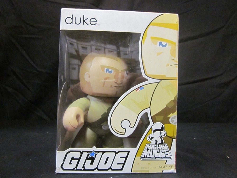 2008 Hasbro Mighty Muggs G.I. Joe Duke Vinyl Collectible Action Figure - ARAH Series
