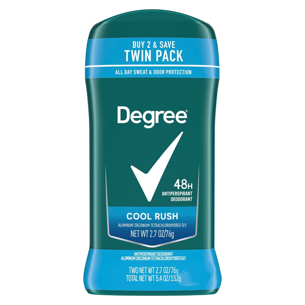 Degree Men 48 hr. Antiperspirant Deodorant Cool Rush 2.7 oz.