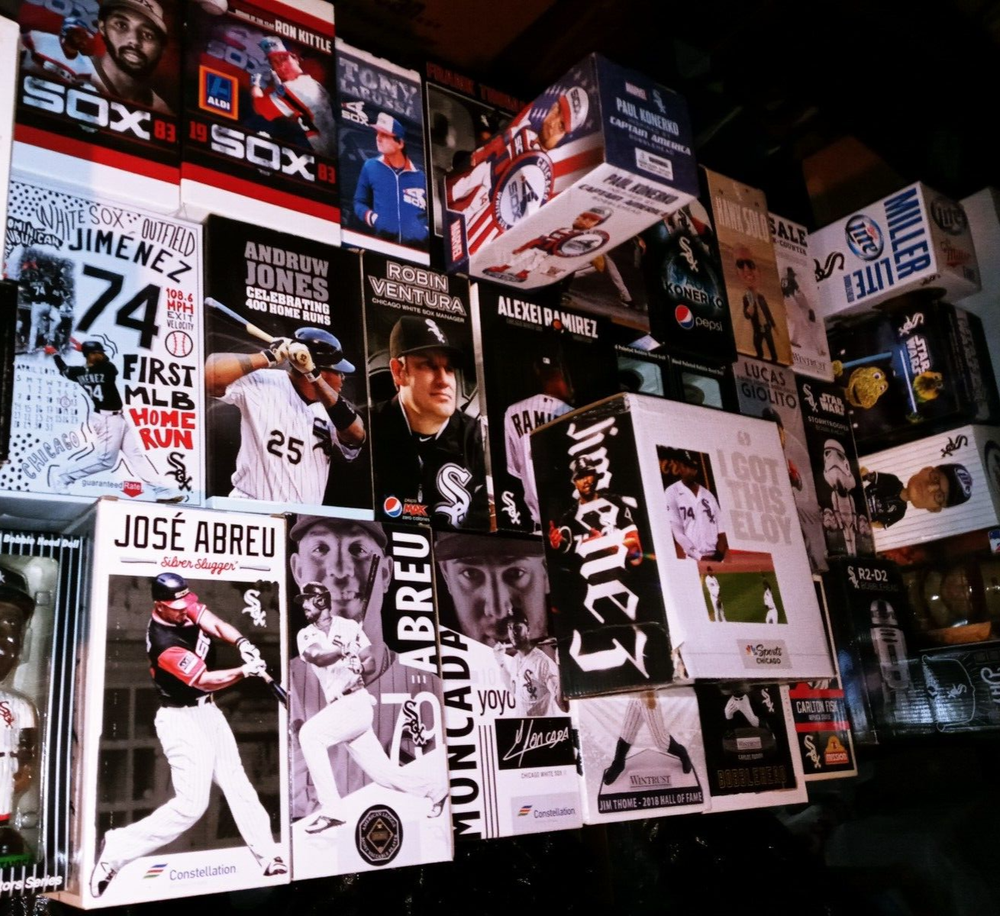 1 ONE ONLY NOT ALL Chicago WHITE SOX  New Bobblehead Sga Bobble Head