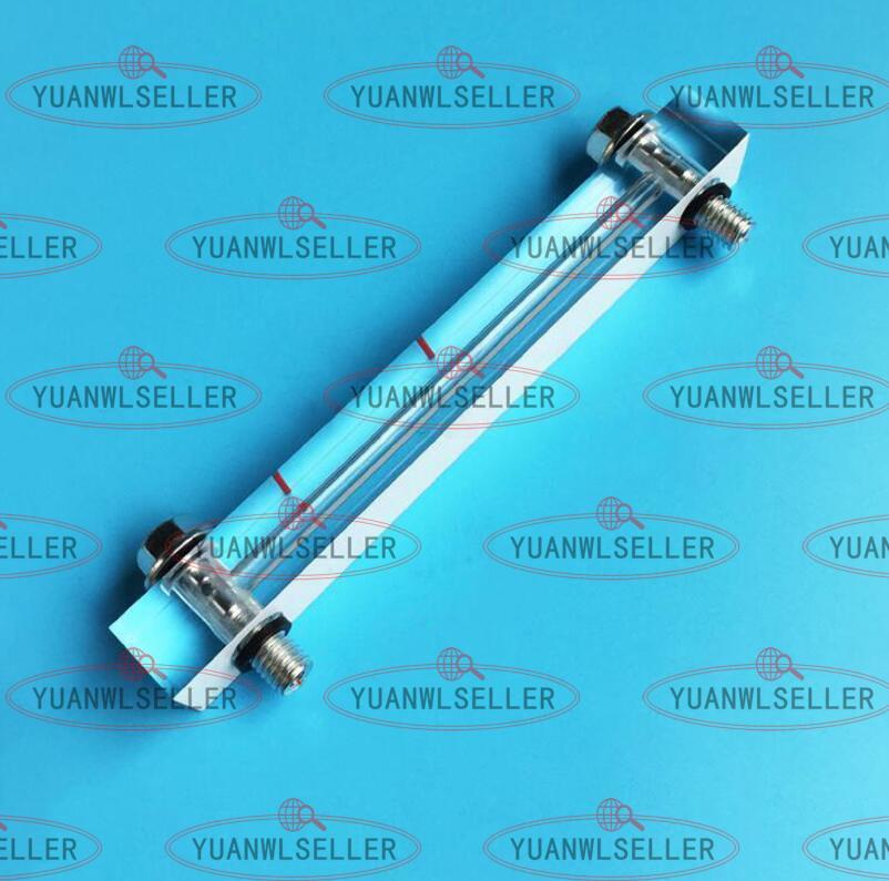 With Screws & Seal Screw Air Compressor Oil Level Gauge Indicator Mirror 130mm