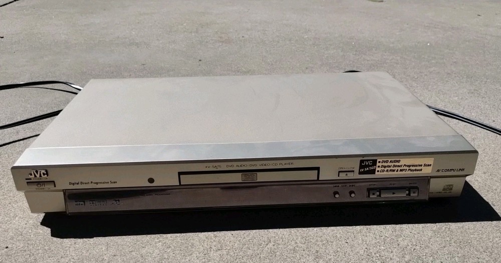JVC XV-SA75GD DVD Player with High-Quality Playback