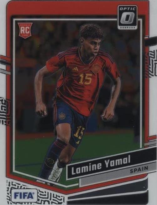 2023-24 Panini Donruss FIFA - Optic #54 Lamine Yamal (RC)