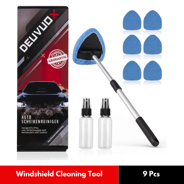 Upgraded Windshield Cleaning Tool, Expandable Car Window Cleaner Inside with ...