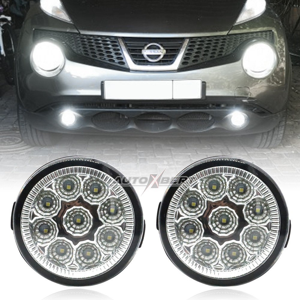 For Nissan Rogue 11~13 Bumper Fog-Lights Assemblies Glass Lens Replacement Clear