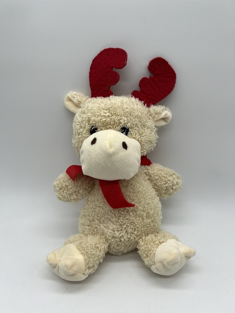 Christmas House Tan Reindeer Scented Plush Stuffed Animal 11
