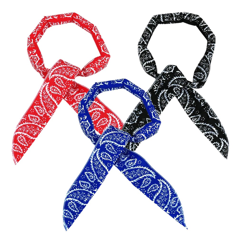 2pcs Neck Cooling Bandana Neck Wrap Headband Cooling Bandana Scarf Cooling Scarf