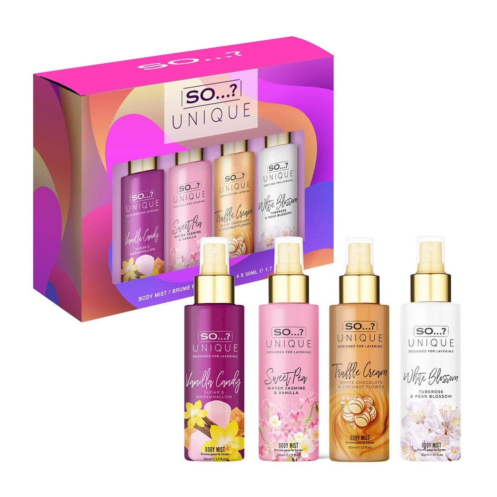 So…?...? Unique Body Mist Set - Perfumes for Women - Gifts for Women - Body S...