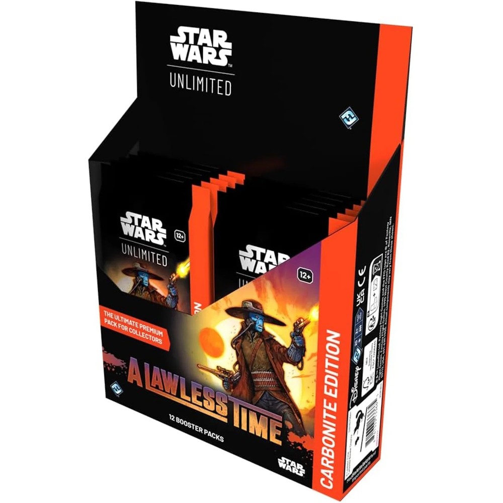 Star Wars Unlimited TCG: A Lawless Time Booster Box Carbonite Edition (12 Packs)