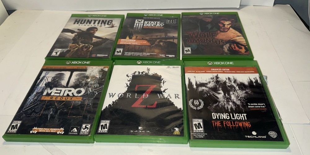 Microsoft Xbox One Games Lot of 6 In Great Conditions!