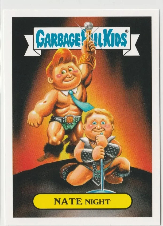 Nate Night Garbage Pail Kids GPK 2016 Prime Slime Trashy TV Series 2b