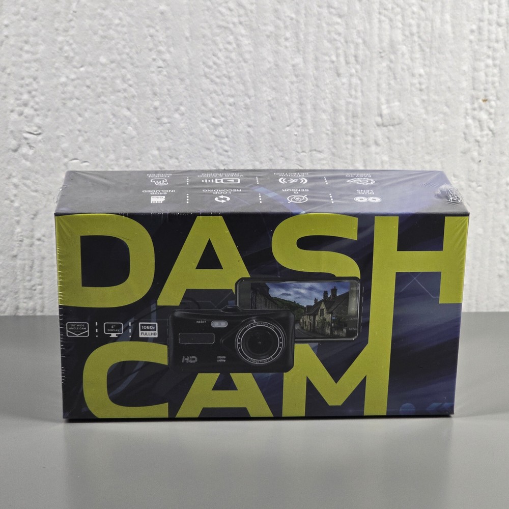 Dashvision Dash Cam Pro Front & Rear 1080p Full HD Car Camera with Night Vision