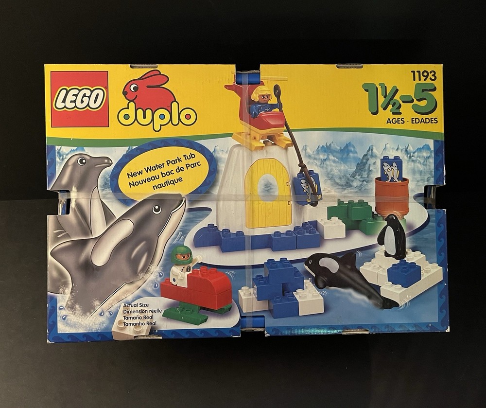 SEALED Lego Duplo Water Park Tub 1193