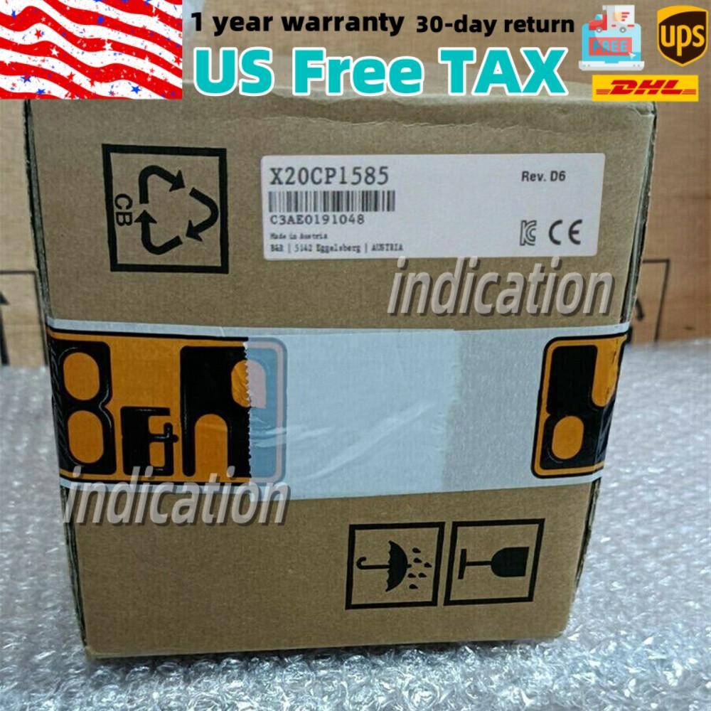 B&R X20CP1585 Module X20 CP 1585 CPU PLC New In Box