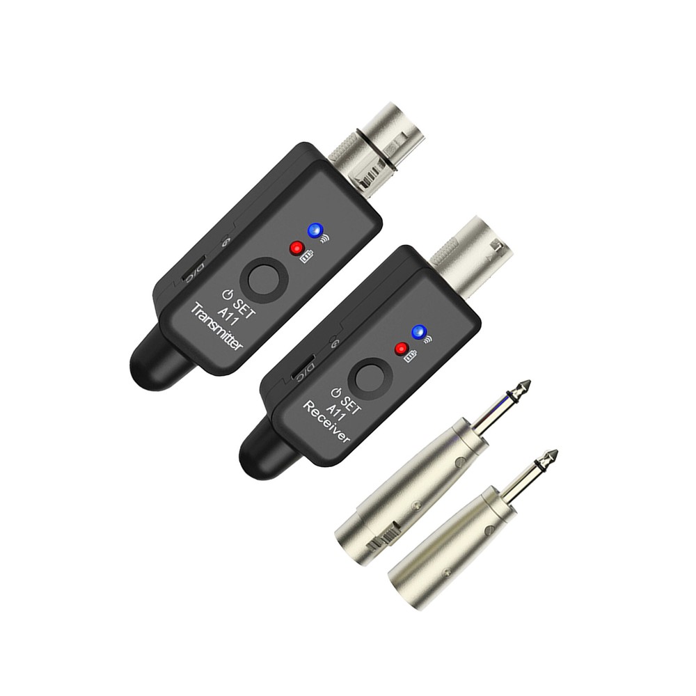 Wireless XLR Microphone System for Dynamic Microphone PA System and Audio MixeOL
