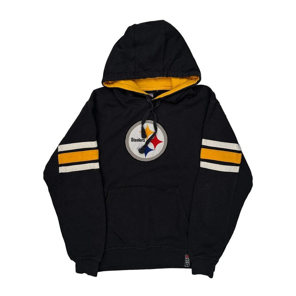Pittsburgh Steelers NFL Hoodie - Large Yellow Cotton