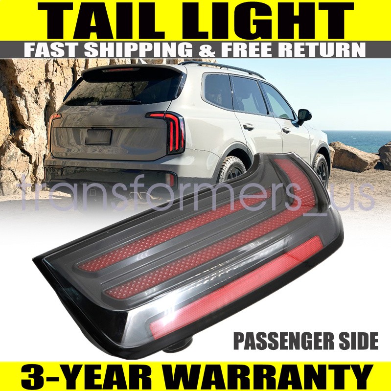 New For Kia Telluride 2023 2024 2025 Right Passenger LED Tail Light 92402-S9600