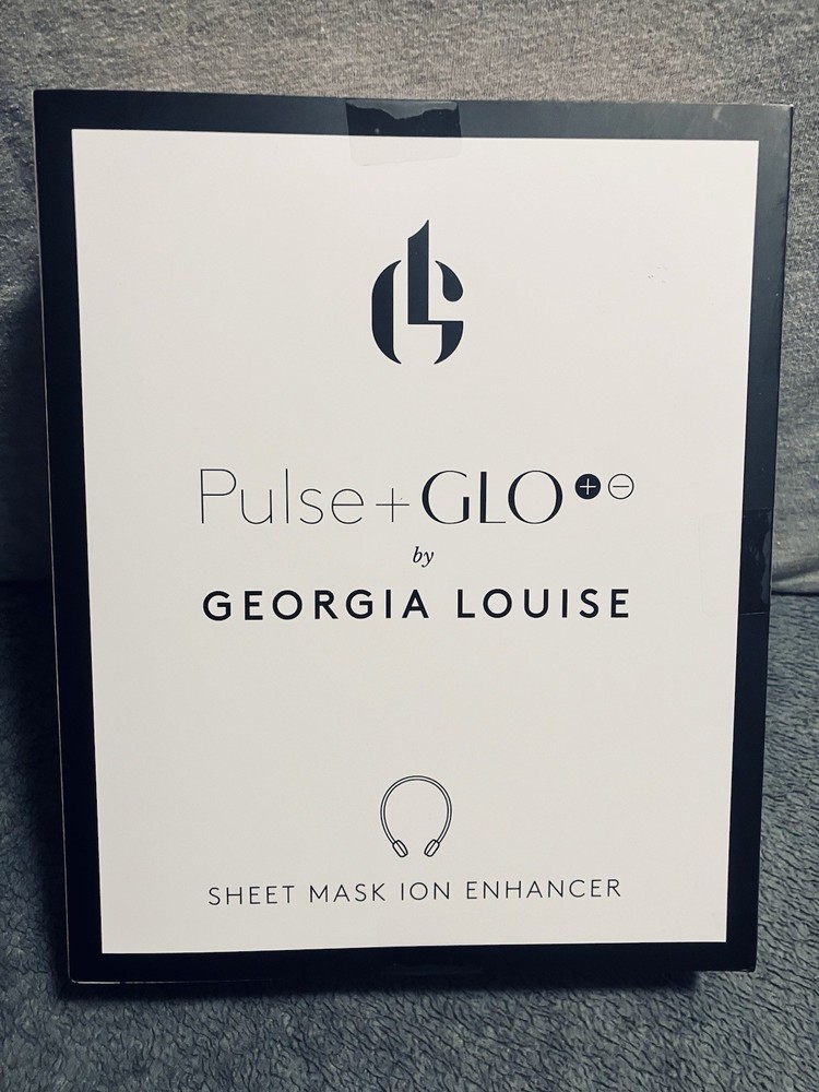Georgia Louise Pulse+GLO Sheet Mask Luminosity Enhancer New Sealed