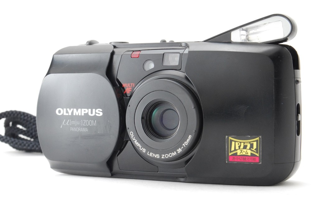 [NEAR MINT]OLYMPUS mju Zoom Panorama Point & Shot 35mm Film Camera From JAPAN