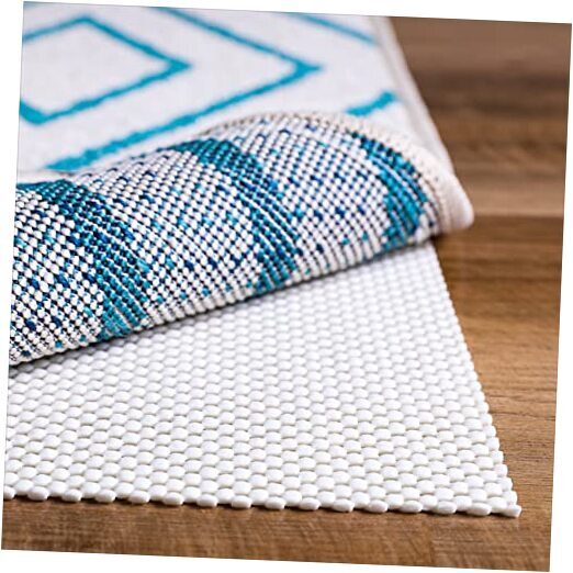 Cushioned Non-Slip Rug Pad for Area Rugs and Runner Rugs, Rug 2x6 Super Grip