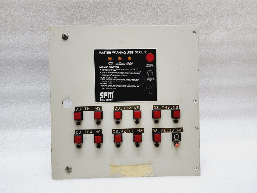 SPM INSTRUMENT 32CL50 MASTER WARNING UNIT 220V