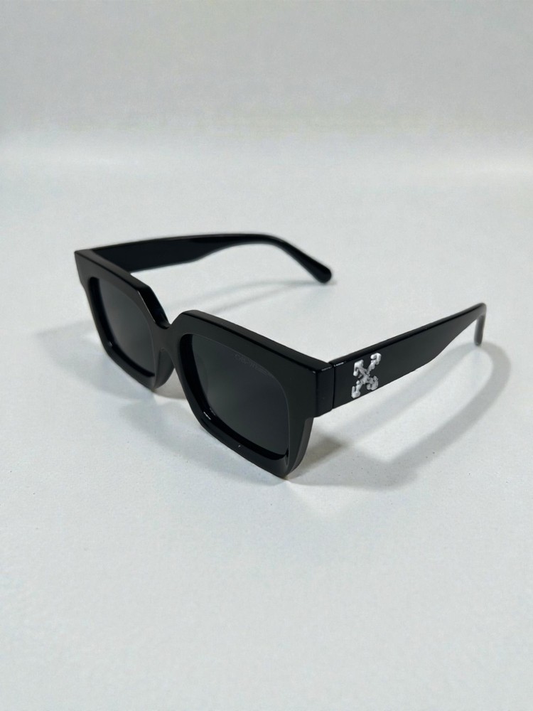 Off-White Square Virgil Sunglasses - Black & White - Free Shipping + Returns ✅
