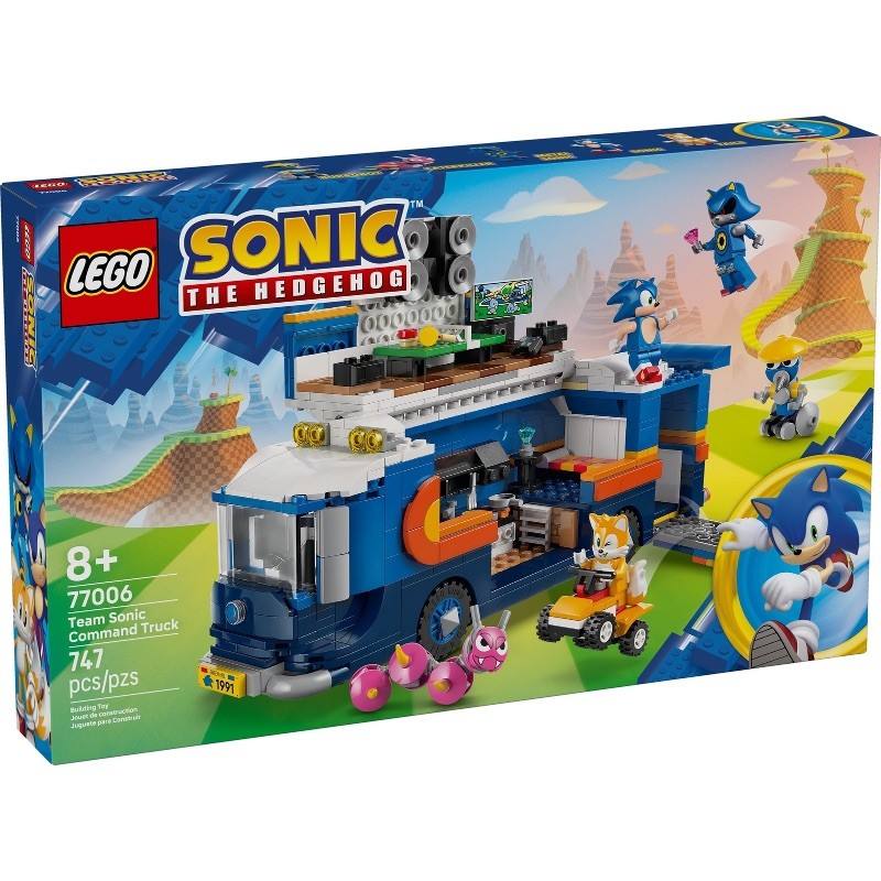 LEGO Sonic the Hedgehog Team Sonic Command Truck Complete Set (77006)