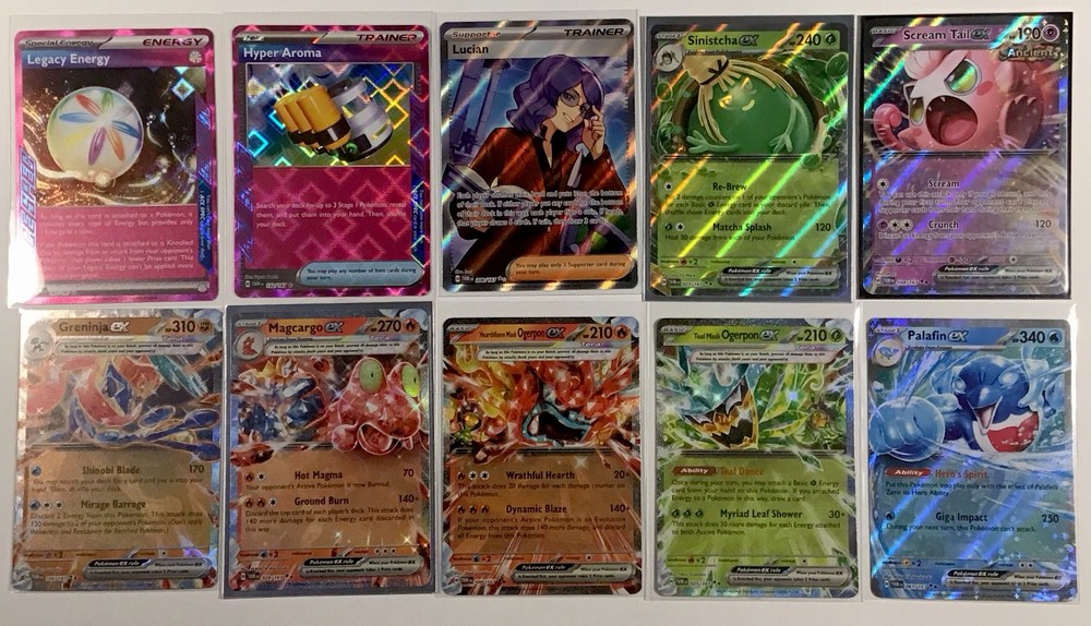 11 Pokemon Cards Mix - Twilight Masquerade Lot